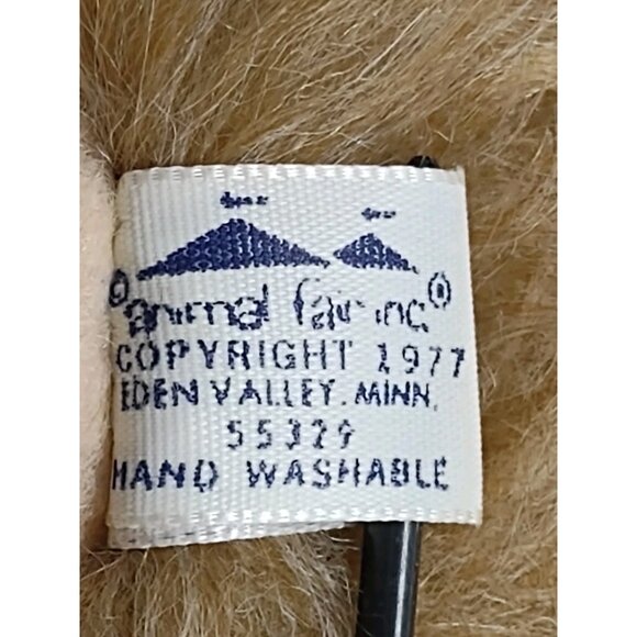 Vtg 1977 Animal Fair Big Foot Sasquatch 14" Stuffed Animal Toy Plush Brown Furry - Picture 3 of 10